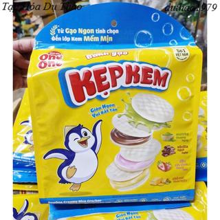Bánh Gạo One One Kẹp Kem 117g ( túi 4 vị)