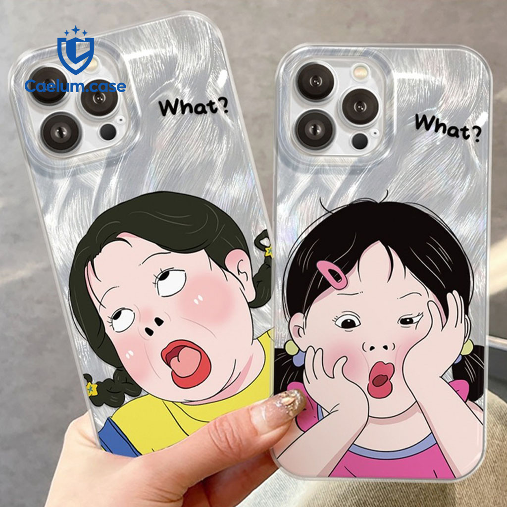 Ốp Lưng iPhone Silicon What What Ánh Bạc, Chống Sốc,Bảo Vệ Camera - iP 7/8/X/XS/XR/11/12/13/14/15/16