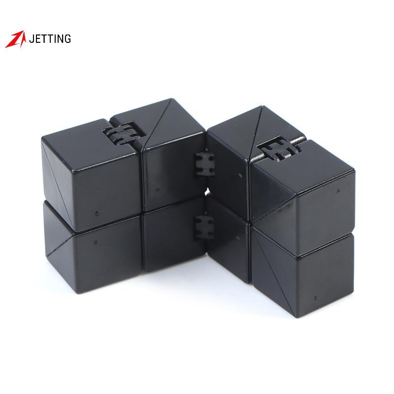 JETTING Infinity Magic Cube Đồ chơi ngón tay Văn phòng Flip Cubic Puzzle Giảm căng thẳng Cube J