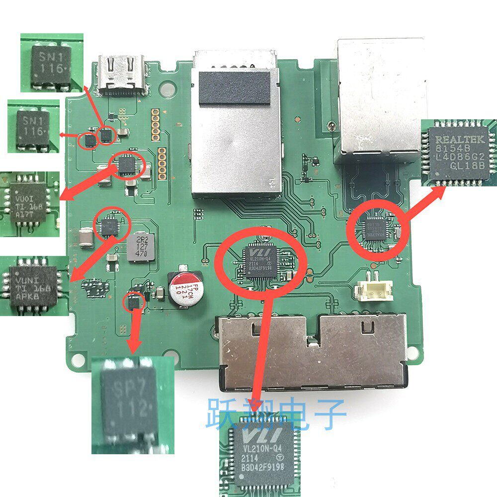 Công tắc công tắc OLED Base HDMI Bo mạch chủ Chip thay thế NS OLED TV TV Kết nối HDIM