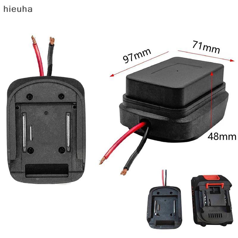 Pff cho Makita 18V/21V Li-ion BATTERY Adapter DIY pin cáp kết nối đầu Ra Adapter bl1830 bl1840 BL185