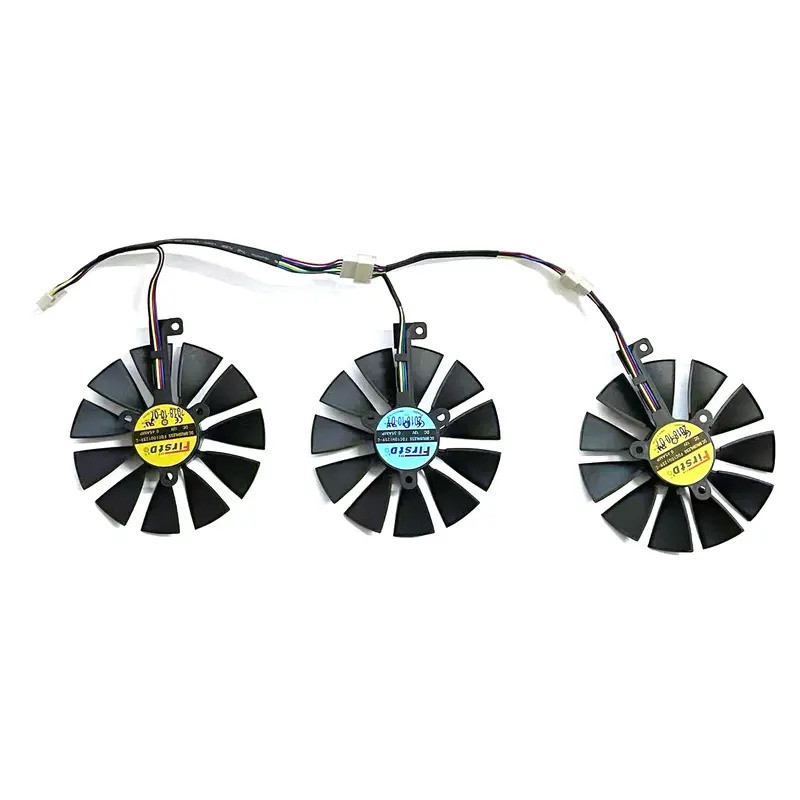 * Dành Cho Asus Rog Strix GeForce RTX 2060 2070 Quạt card Video 87mm T129215SL T129215Quạt mát card 