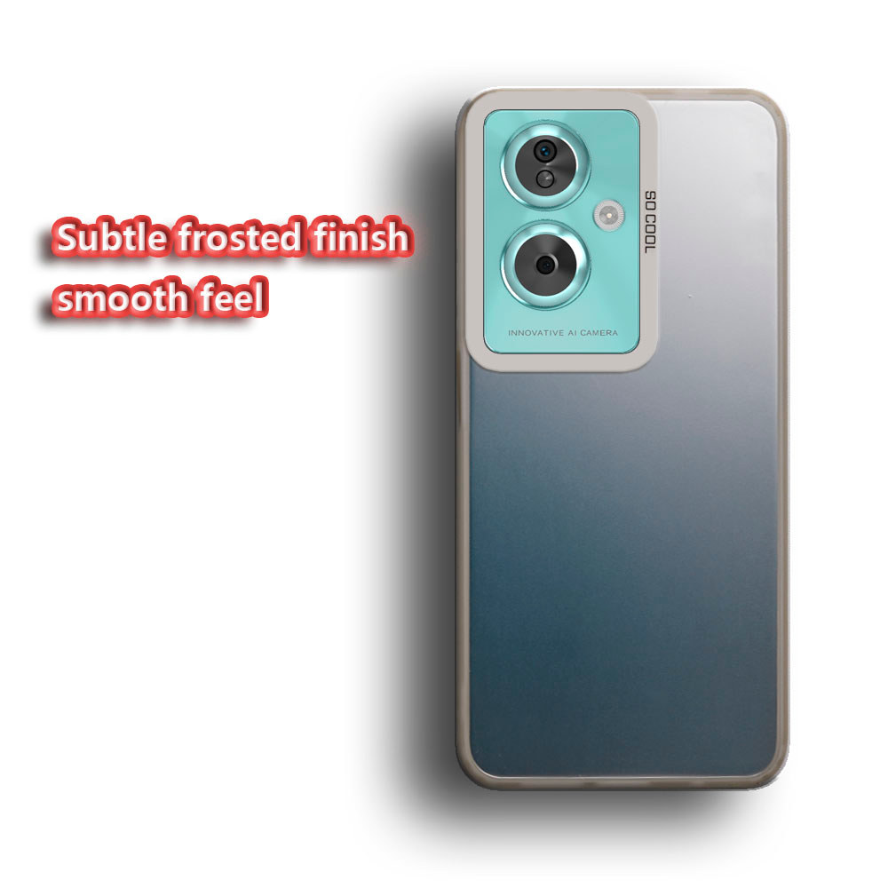 Dành Cho Oppo A79 5G A2 A1s PJB110 CPH2553 Slim Fit Vỏ Silicon Mềm Kết Cấu Laser Kháng Khuẩn Chống S