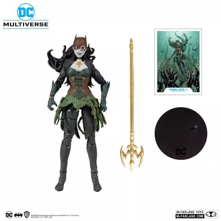 Sản phẩm mới 23cm Aquaman Hình Drowner Ocean Master Batman Toy Joker Nhân vật hành động McFarland 0B