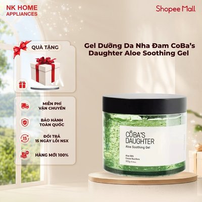 [Quà Tặng] Gel Dưỡng Da Nha Đam Hương Dừa CoBa’s Daughter Aloe Soothing Gel 300gr