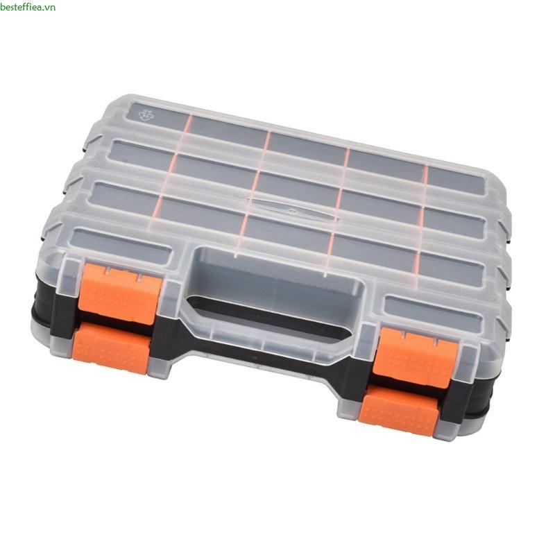 Beste Double Side Tools Box Tool Part Container Bin có nắp Hộp đựng màn hình