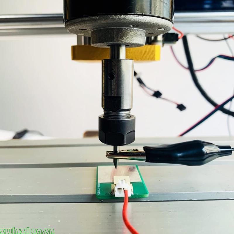 Zwinz1aa Z-Axis Router-Touch Plate Tool Bộ định tuyến CNC Z-Probe Đầu dò cài đặt CNC Thích hợp cho 3