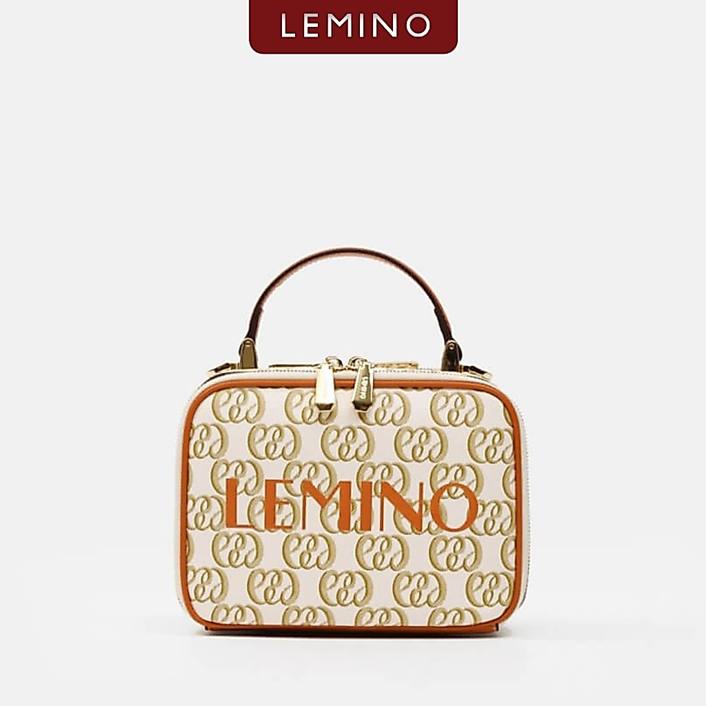 Túi Xách Nữ Dáng Hộp Phong Cách Hiện Đại LEMINO LeLe Monogram Canvas LE24411