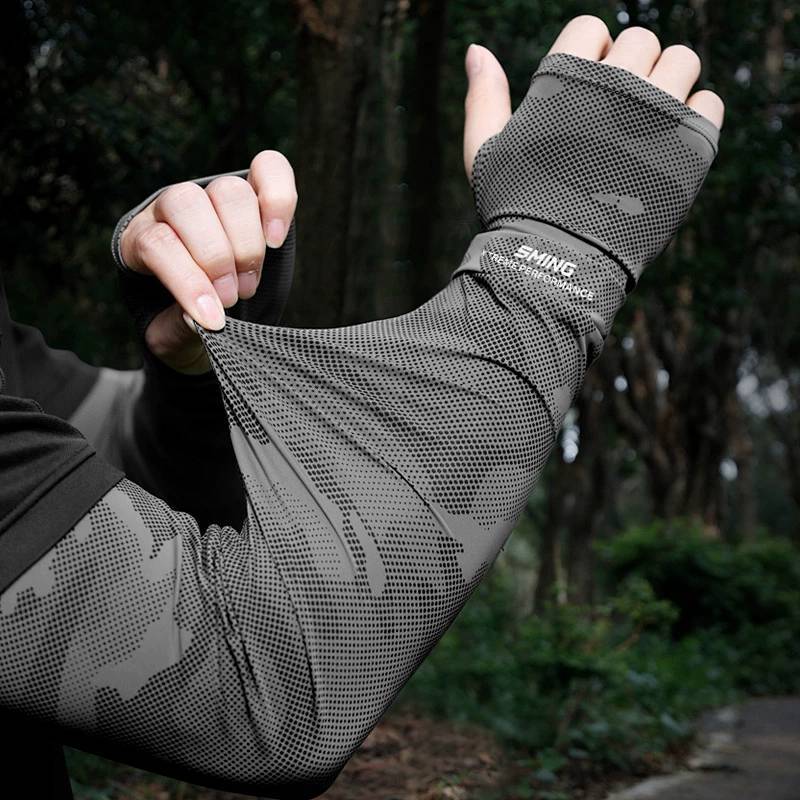 Viscose Fiber Sun-Protection Oversleeves Loose Thin Ice Sleeve Summer UV Protection Lightweight Brea