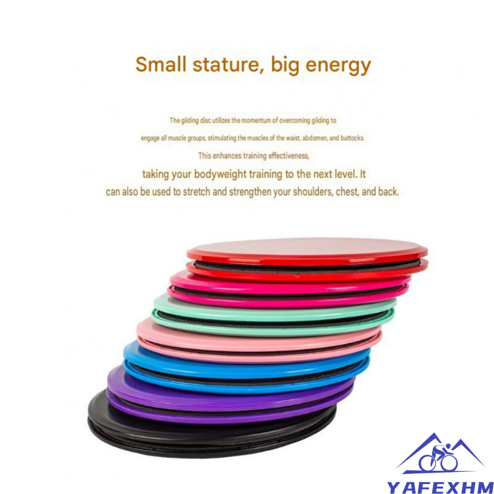 Dành cho tập thể dục Đĩa trượt hai mặt ABS EVA Foam Glide Plate 19x19x2cm