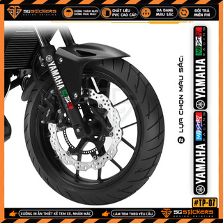 Tem Dán Phuộc Trước Yamaha Moto Sport Racing | TP07 | Decal Phản Quang, Chống Nước, Bám Dính Tốt