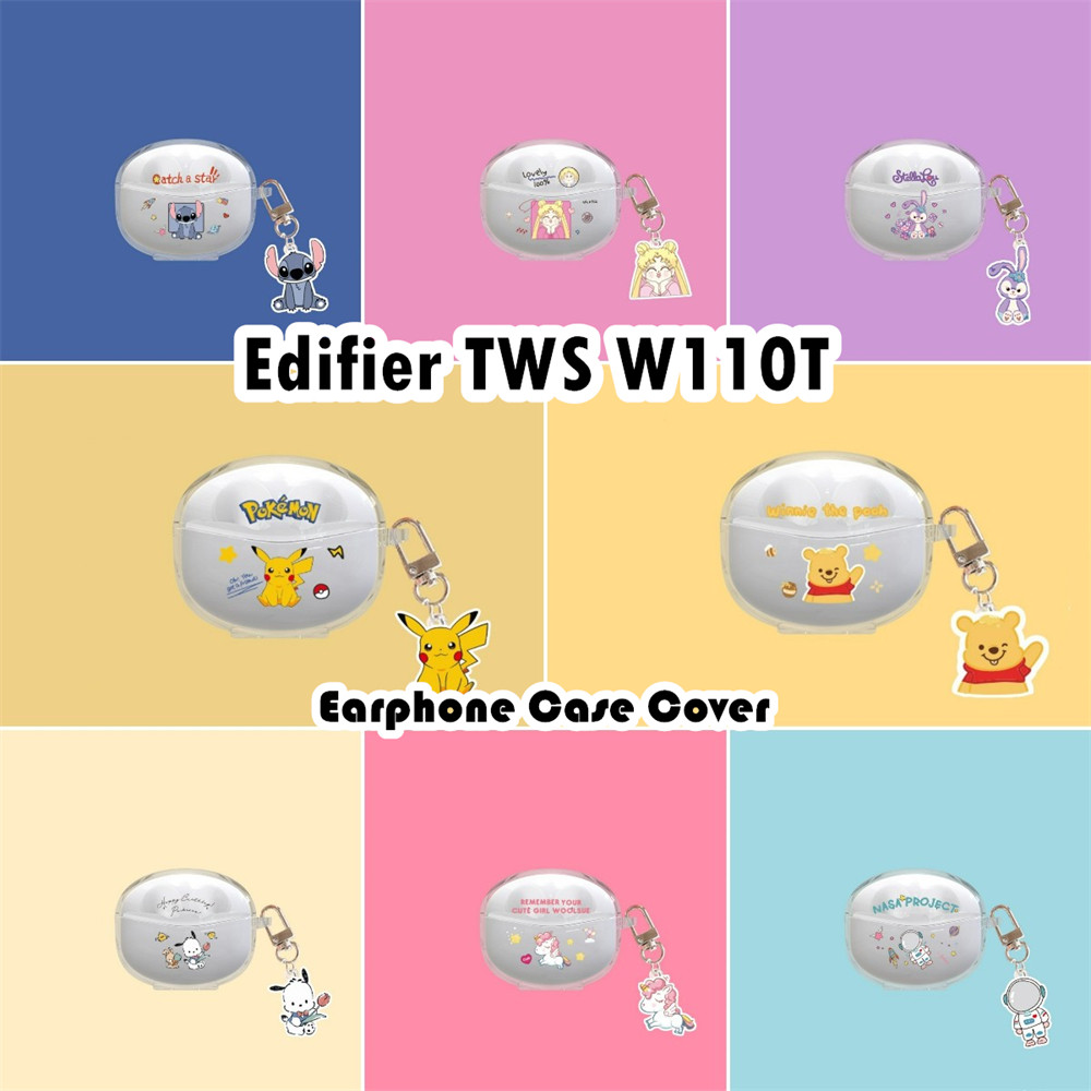 EDIFIER [Ngôi sao tương lai] Dành cho hộp đựng tai nghe EdifierTWS W110T Vỏ silicon mềm hoạt hình tr