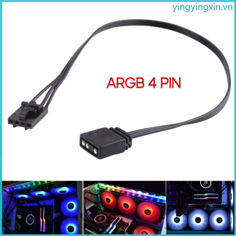 Dây chuyển đổi YIN QL- LL120 ICUE Sync-ML ARGB cho tàu cướp biển Dây chuyển đổi 4PIN 25cm