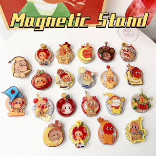 Thu hút từ tính Giá đỡ điện thoại có thể gập lại Sáng tạo Cát lún có thể xoay được Thiết kế đáng yêu Twinkle Hoa văn lấp lánh Chân đế cho điện thoại di động trần trụi Vỏ Magsafe Giá đỡ PC chống rơi