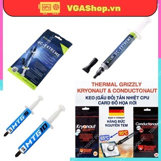 {Siêu Rẻ} Keo tản nhiệt Thermal Grizzly Conductonaut,Kryonaut,SnowMan,GELID GC-Extreme.. kim loại lỏng Chính Hãng