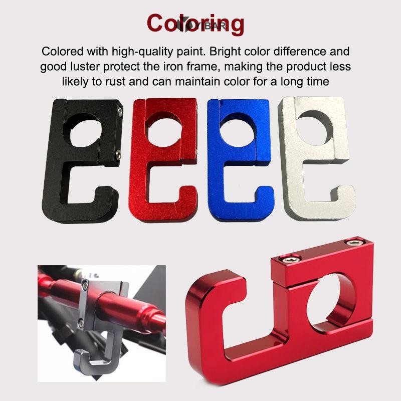 YIBAR Xe Máy Điện Xe Đạp Móc Xe Máy Tay Cầm Túi Hành Lý Móc Treo Móc Giá Đỡ Cho PCX125 PCX150 PCX160