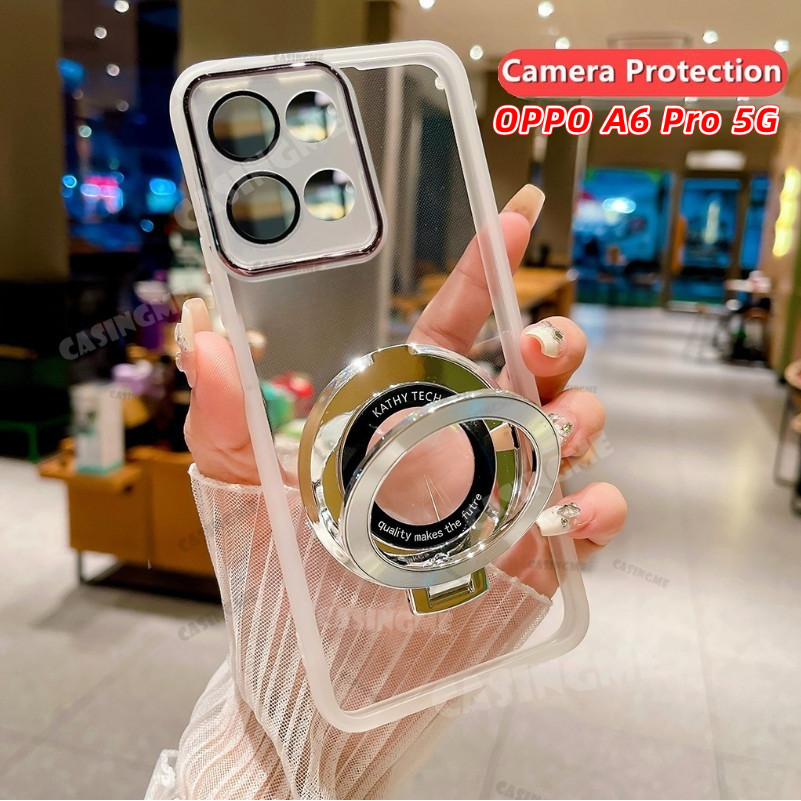 Ốp điện thoại đế từ tính OPPO A6 Pro 5G 2025 cho OPPOA6Pro OPPO A6 A 6 A6Pro A6 Pro A6i 4G 5G 2025 G