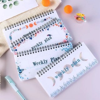  Sổ Tay Lịch Tuần Mini Gáy Xoắn 50 Tờ - Planner To-Do List Sổ Ghi Chú Kế Hoạch Tuần Văn Phòng Học Sinh 