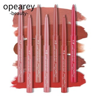 Bút chì kẻ môi OPEAREY, Matte Natural Outline Lip Contour Line Lip Liner, Bút chì son môi mờ nhung chống thấm nước
