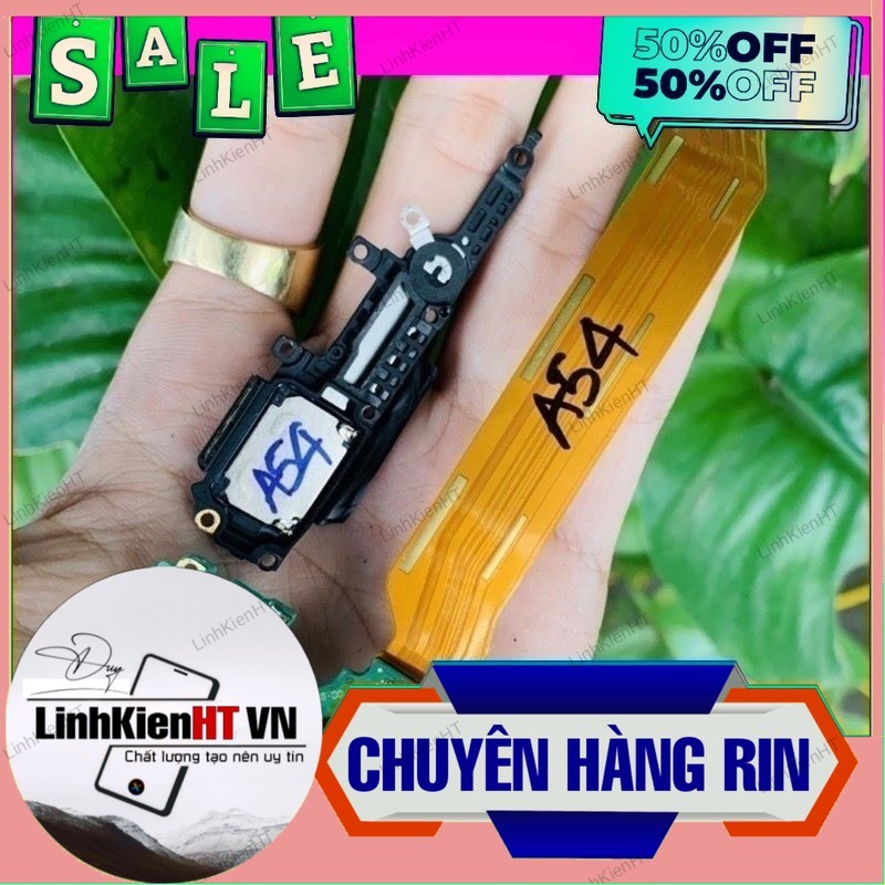 (Oppo A54) Main sạc,cáp nối main,loa ngoài rin bóc máy