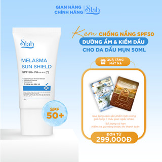 Kem Chống Nắng Slab Melasma Sunshield 7 Màng Lọc, SPF50, Pa ++++, Chống UV, Nâng Tông, Dưỡng Da, Ngừa Nám Tàn Nhang 50ml