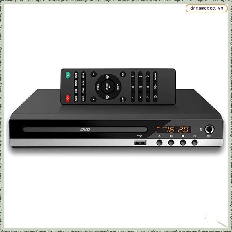 [dreamedge] Đầu DVD Độ phân giải cao 1080P Home DVD Player Box cho TV DVD229 HD Đầu DVD CD-Disc Play