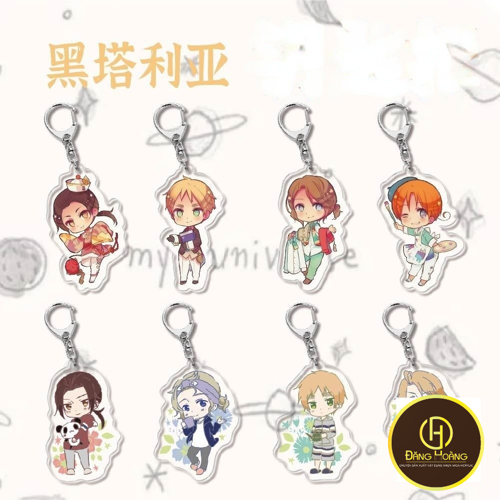 Móc Khóa Hình Nhân Vật Hetalia: Axis Powers