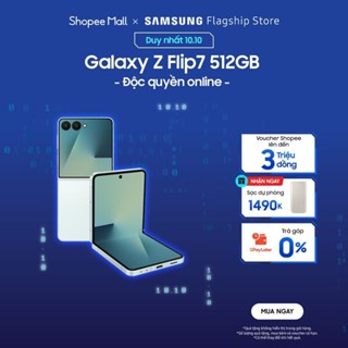 [NEW LAUNCH] Điện Thoại Samsung Galaxy Z Flip7 12GB/512GB - Độc quyền Online