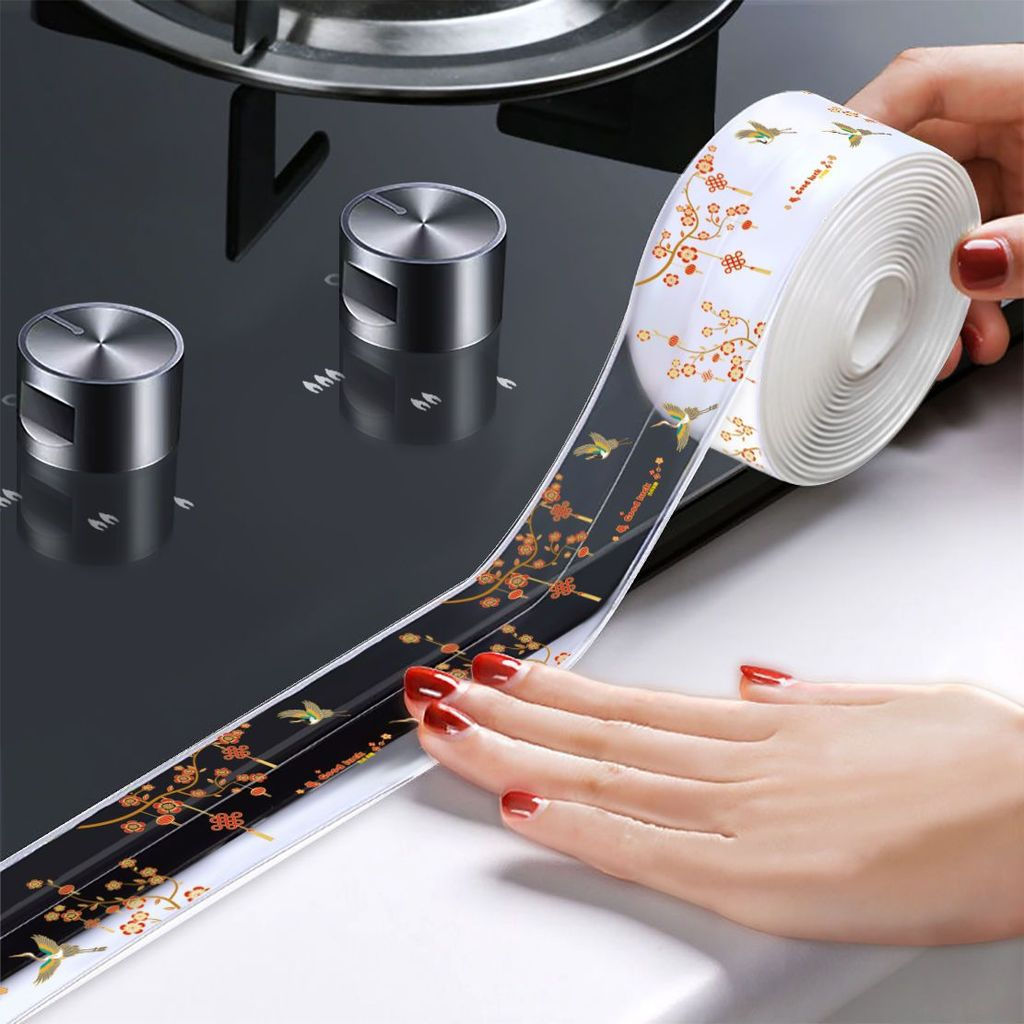 TQ~Kitchen waterproof strip, anti-mold tape, sink waterproof sticker, toilet joint sealing tape, bat