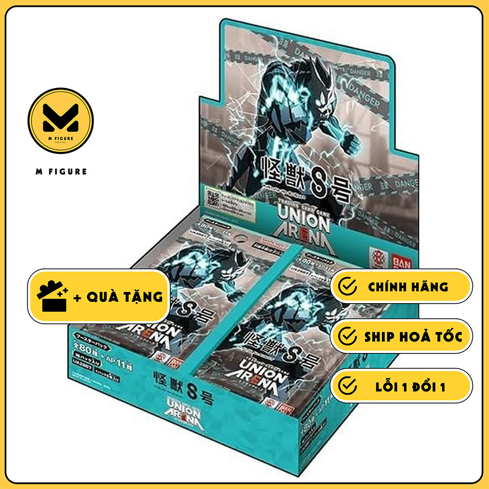 THẺ BÀI Kaiju No. 8 - UNION ARENA - Booster Box (Bandai)  PACK CARD CHÍNH HÃNG