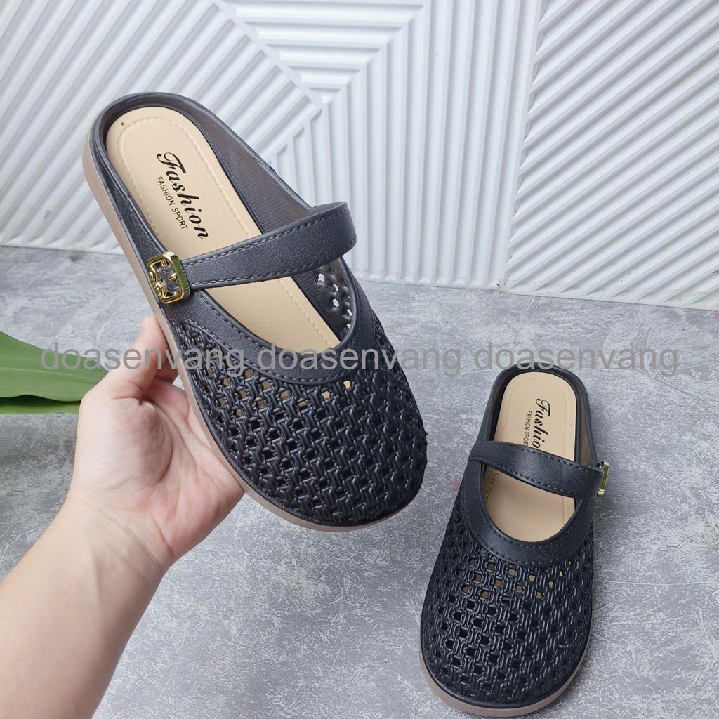 Dép sục nữ lỗ thoáng khí mã G79, Dép nữ mùa hè HOTTREND siêu bền đẹp