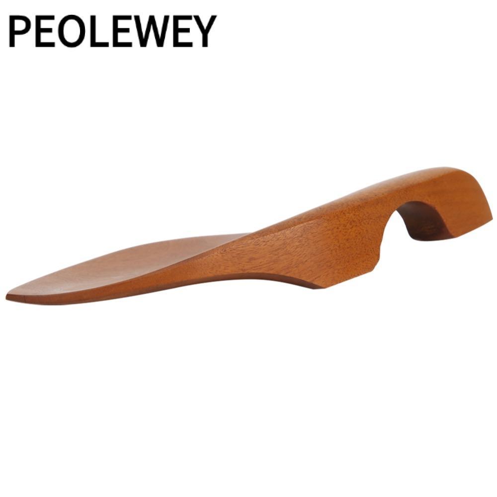PEOLEWEY Violin Chỉnh Chốt, Bộ Đuôi Violin Màu Gỗ Táo Tàu, Bộ Phận Violin Bền Đẹp Bộ Violin Thay Thế