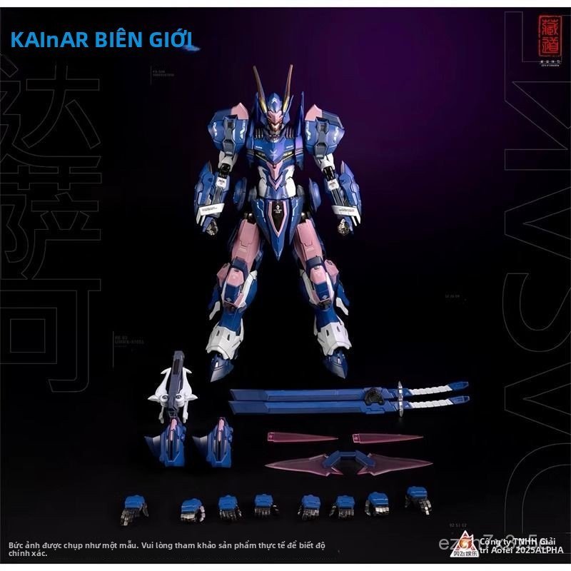 Mô hình Dasak Kanten Khung Xương Hợp Kim Tạng Đạo Mô Hình mecha robot hành động hoàn thiện chính hãn