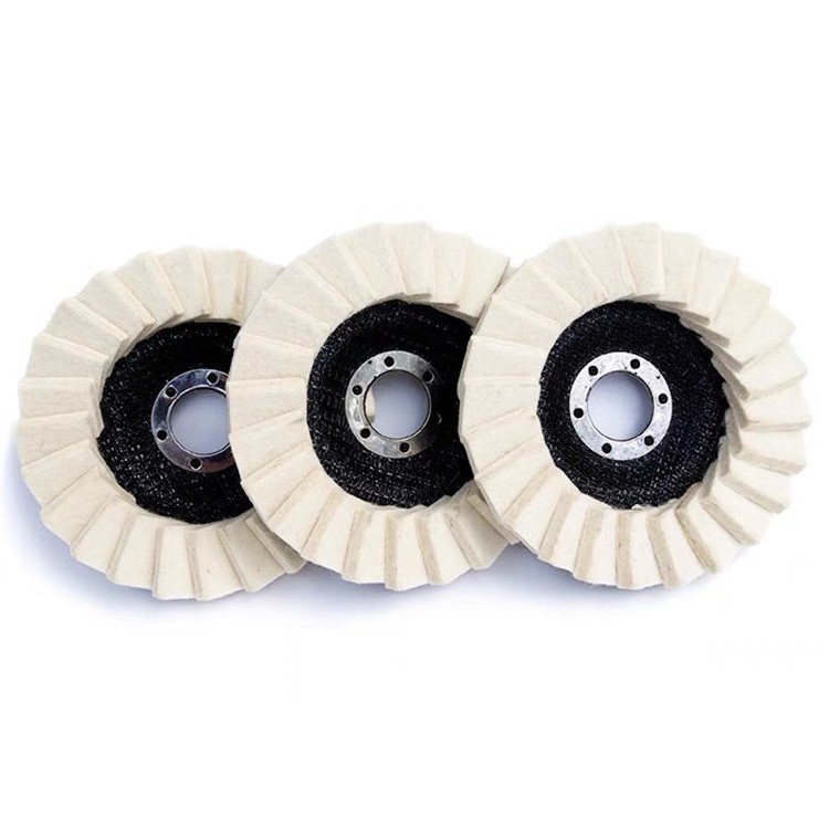 Louver 125 Len nỉ Louver Máy mài góc Len Louver Thép không gỉ Đánh bóng đặc biệt Len Louver EDYS
