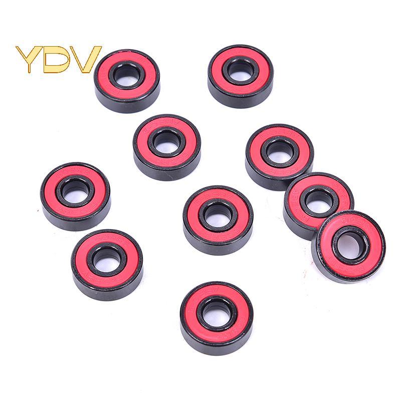 [YDV] 10 Cái / bộ 608 2RS Vòng bi kín bằng thép rãnh sâu 608RS 608-2RS [Mới]