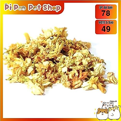 Hoa lài sấy khô cho hamster,thỏ,bọ