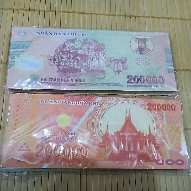 Combo 5-20 xấp lễ việt 200 vnd vàng mã