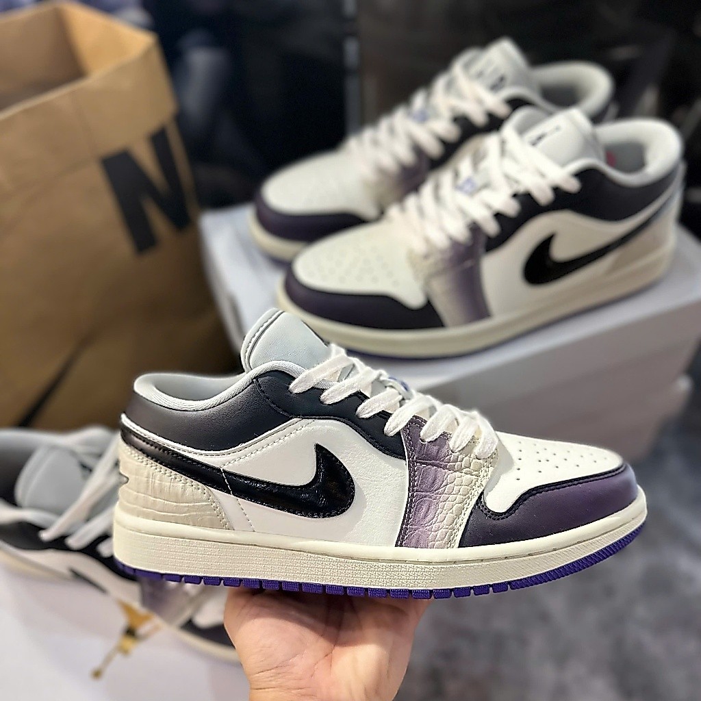 Giày Thể Thao Sneaker NIKE JODAN1 Rồng Đỏ, Xanh NaVy