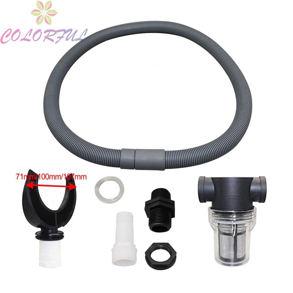 For Roof Avoid Clogging Rain Barrel Diverter Rain Catcher 1 Set 100cm Flex Hose