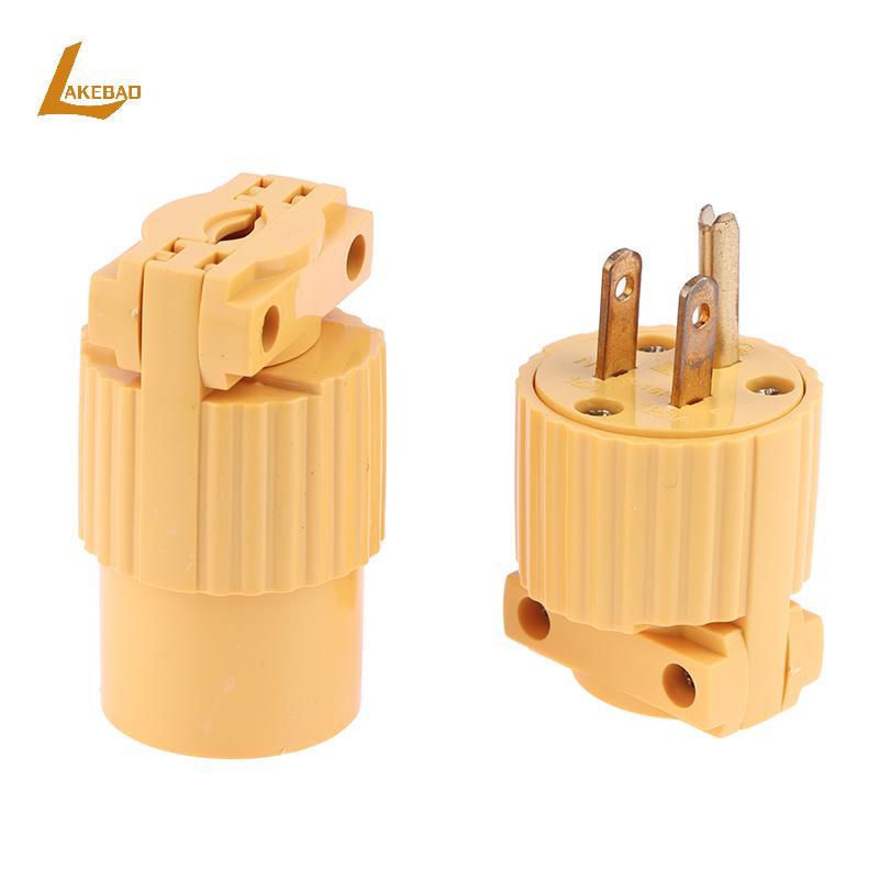 [LAKEBAO] Vàng Mỹ L5-15R L5-15P L6-15R 6-15P Loại B 15A Công Nghiệp Hoa Kỳ Cắm Điện Nam Nữ 3 Cực Loe