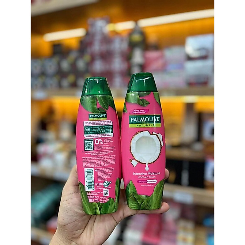 Dầu gội có xả Palmolive 180ml hương thơm thiên nhiên mới