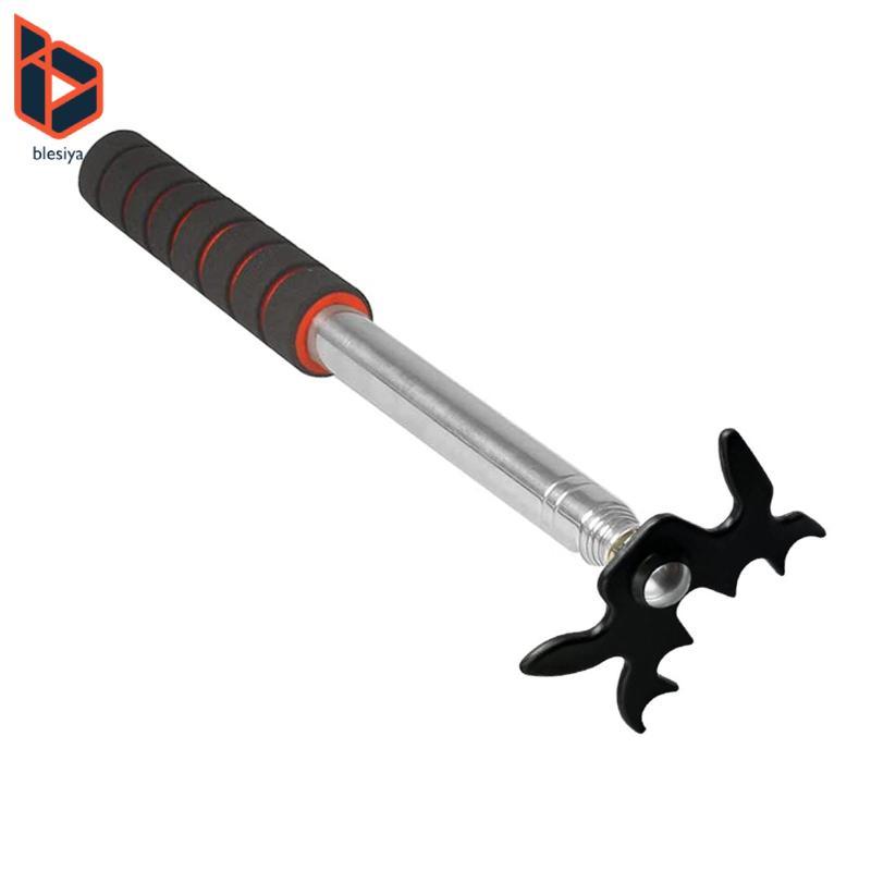 Blesiya Pool Cue Bridge Bida Rod Rack Thiết thực có thể thu vào Snooker Pool Cue Rack có đầu cầu để 