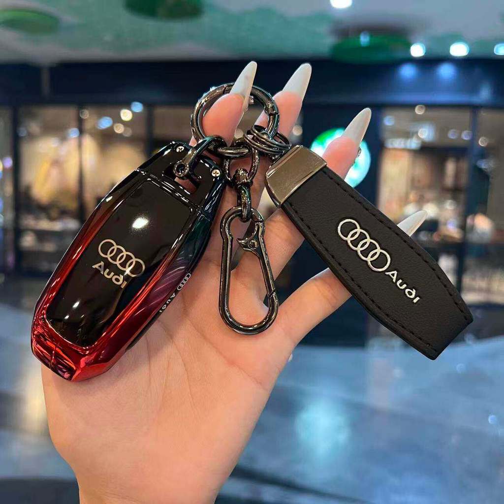 Thích hợp cho 2026 Audi A6L Chìa Khóa A5L Mới Q5L / Q6L e-tron Khóa Ô Tô Vỏ Kim Loại Nữ