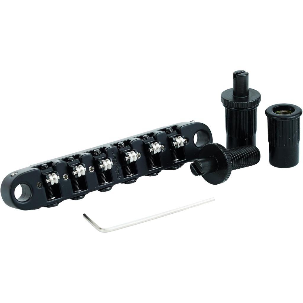 Cầu khóa yên lăn Guyker có thể điều chỉnh Tune-O-Matic, Bộ phận thay thế cầu 10.4mm không gian dây c