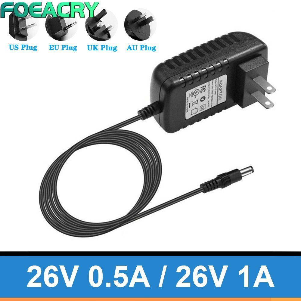 FOEACRY 26V 0.5A 1A Máy Chơi Game Camera Quan Sát Màn Hình Router AC sang DC