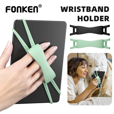 Fonken Dây Đeo Tay Silicon Mềm Cho Máy Tính Bảng Kindle Thoải Mái Nhẹ Giữ Ngón Tay Có Độ Đàn Hồi Cao Cho Kobo E-Book