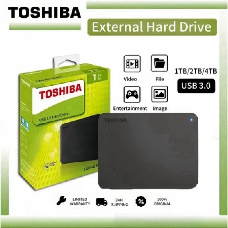 ⚡️ ⚡️Ổ cứng gắn ngoài Toshiba 1TB 2TB 4TB Ổ cứng mở rộng ổ cứng gắn ngoài
