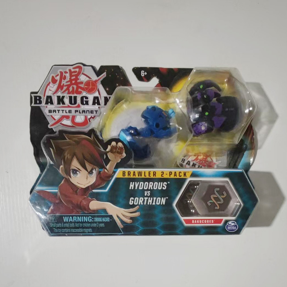 2 gói đồ chơi Brawler SEGA Bakugan Battle Brawlers kèm hộp Vestroia Gundalian Invaders, gồm Unicorn 