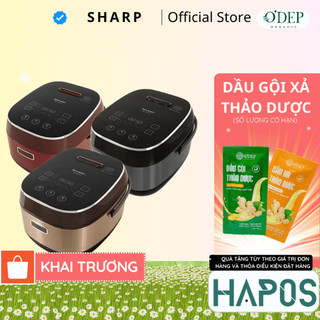  Nồi cơm điện cao tần cảm ứng Sharp 1.8L KS-IH191V-BK GL - Hàng chính hãng bảo hành 12 tháng - HAPOS HEL 
