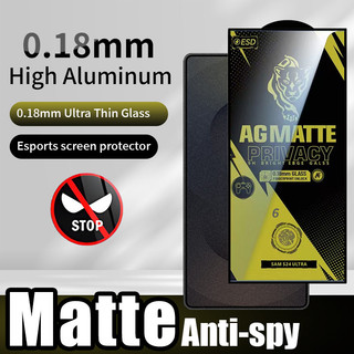  Kính Cường Lực 0.18mm Siêu Mỏng dùng đc vân tay Cho Samsung Galaxy S25 S24 Ultra S23 S22 S21 Plus Bảo Vệ Màn Hình chống nhìn trộm Chống Vân Tay Full Màn 